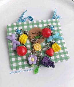Fruit Charm Bracelet