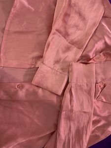 Satin Crop Very Nice Top With Good Condition.