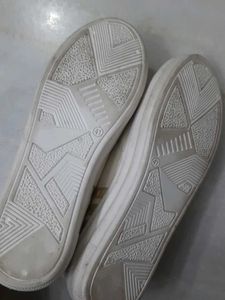 White Casual Sneakers