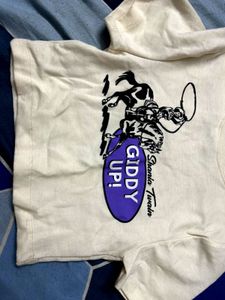 Shania Twain &#39;Giddy Up!&#39; Crop Tee