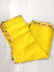 Dupatta With Gota Border 2.5 Mitter