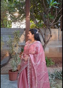 Jimmy Choo Saree With Ready Blouse