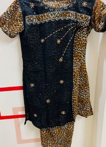 Long Top With Pant Set