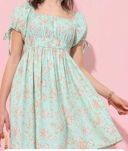 Floral Print Mini Dress