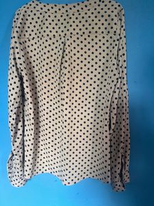 Faballey Mandarin Collar Blouse