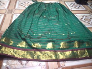 Pattu Pavadai Lehenga And Blouse