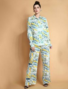 Marble Print Co-ord Set