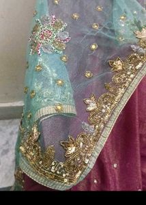 Elegant Purple Saree