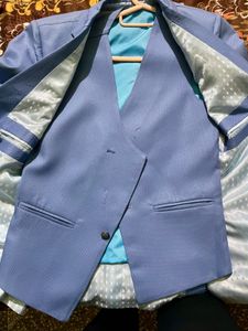 Blue Suit - Blazer &amp; Vest
