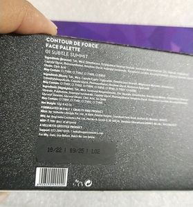 Face Pallette 01 Subtle Summit