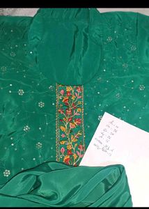 Yellow Embellished Kurti Set