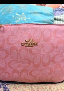Coach Pink Pouch copy
