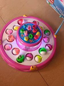 Double Layer Fishing Game For Kids