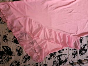 Pink Ruffle Mini Dress