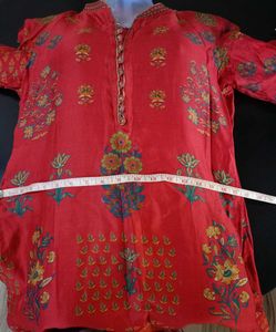 ♦️Graceful Red Floral Kurta Set♦️