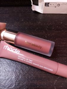 RARE BEAUTY BLUSH AND RHODE