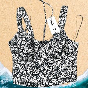 Brand New Zudio Floral Crop Top