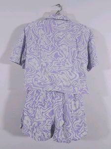 Purple Swirl Matching Set