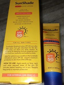 ☀️Sunshade UltraBlock SPF 50 Lotion✨