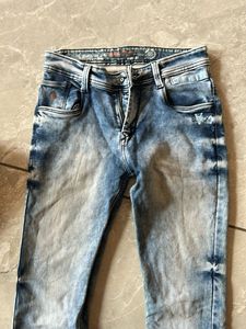 Stylish Blue Wash Jeans 28 size