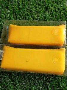 Yellow &#39;Life Style&#39; Pencil Cases (Set of 2)