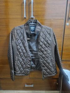 Cool Biker Jacket Brown