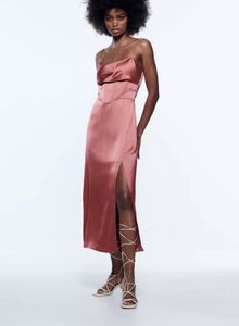 ‼️Price Drop‼️Zara Corsetry Slip Satin Dress