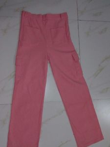 Pink Cargo Pants