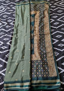 Green Saree