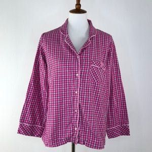 Victoria's Secret Cotton Sleep Shirt Pink Sparkle