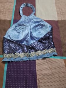 A beautiful Lavender Colour Sequined Blouse