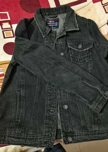 Stylish Black Denim Jacket