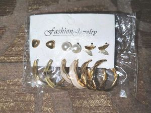 Aesthetic Pinteresty Earring Stud Set