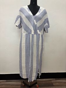 Striped Midi Dress
