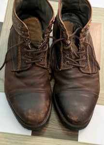Vintage Genuine Leather Boots
