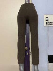 Old Navy Branded High Waist Brown Flare Yoga Pant