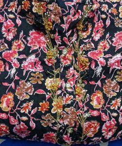 Floral Print Kurta