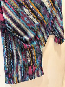 Missoni Inspired Chevron Print Top