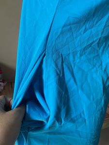 Turquoise Spaghetti Strap Maxi Dress