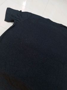 BLACK AND GREY MIXED TSHIRT