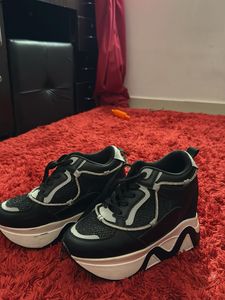 Platform Wedge Sneakers