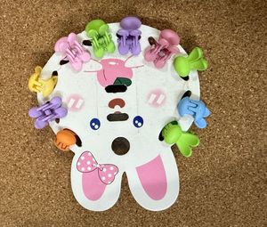 Cute Mini Hair Claw Clips - Set of 10