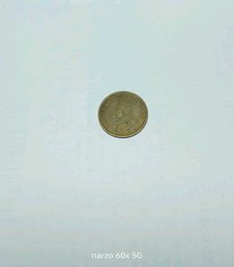 1/12 ANNA INDIAN OLD COIN 1917 YEAR.