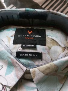 Ocean Touch linen Floral Shirt