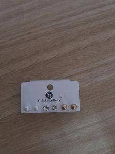 3 pair of earings
