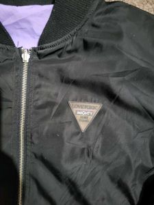 Black Bomber Jacket
