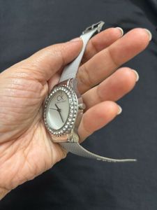Silver Women Calvin Klein Watch