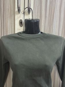 Turtle Neck Olive top
