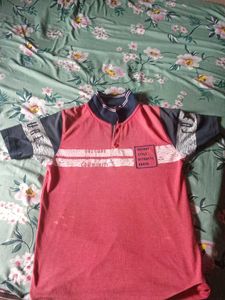 Stylish Graphic Print Polo Shirt