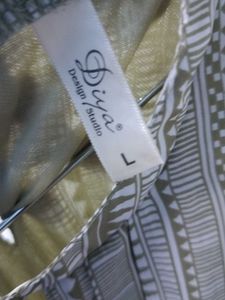 Patterned Long Sleeve Top